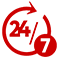 Hỗ trợ 24/7