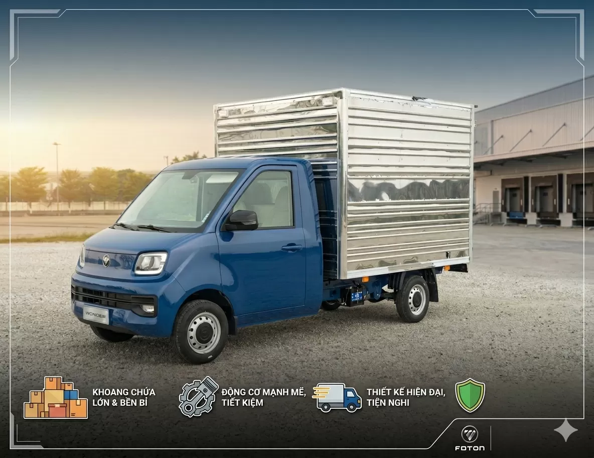 Xe tải Foton Wonder c&oacute; tốt kh&ocirc;ng