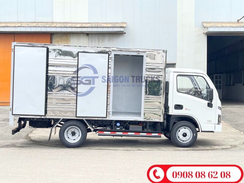 xe tải veam s80 thùng kín