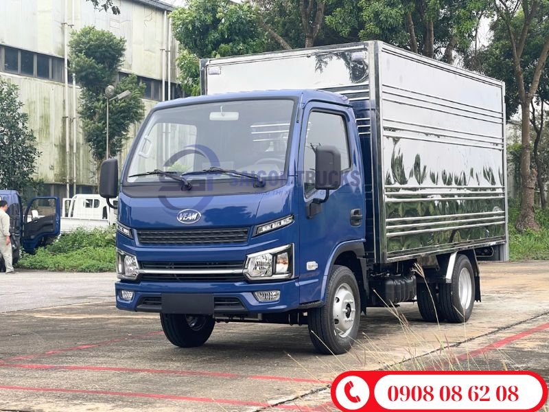 Veam s80 thùng kín cabin xanh