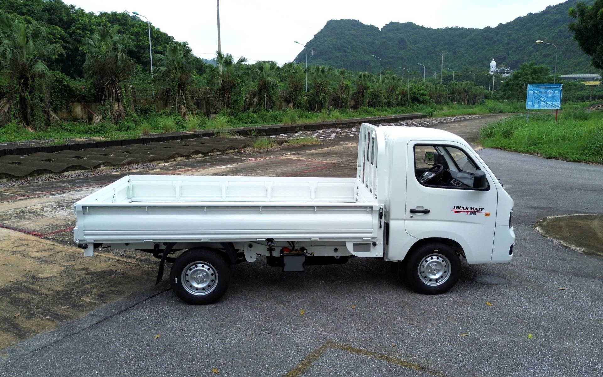 VEAM FOTON T25 THÙNG LỬNG MÀU TRẮNG