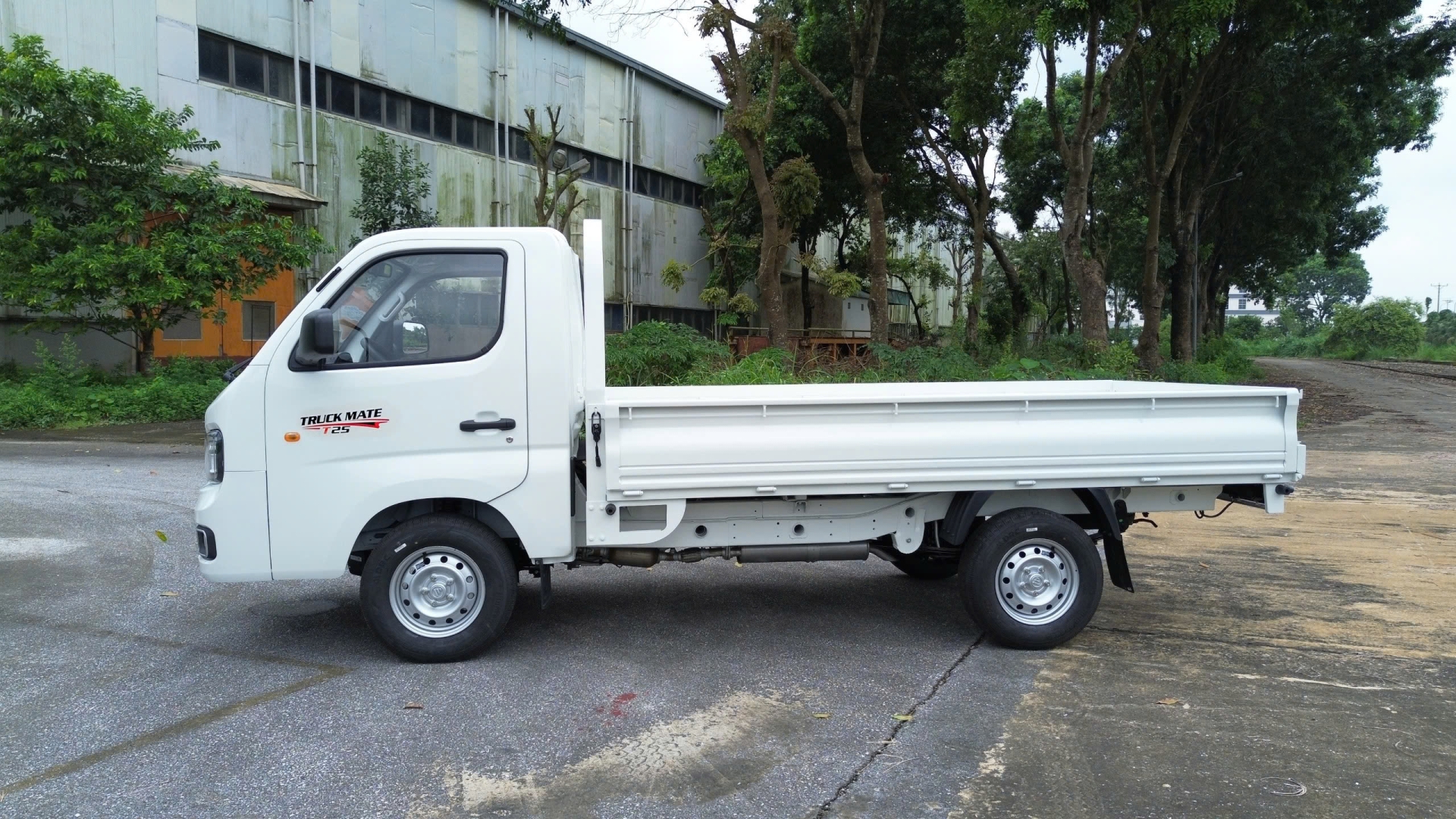 VEAM FOTON T25 THÙNG LỬNG MÀU TRẮNG