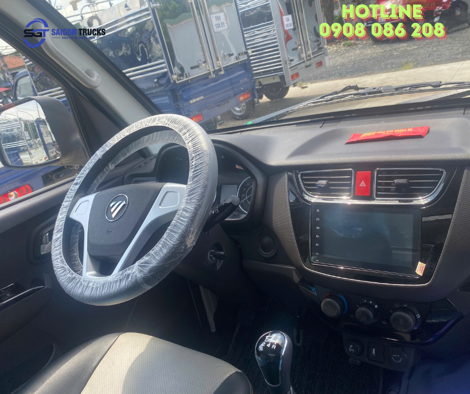 FOTON T25S MB – Xe Tải Nhẹ Thùng Kín 1.29 Tấn Gọn, Mạnh, Chuẩn Phố