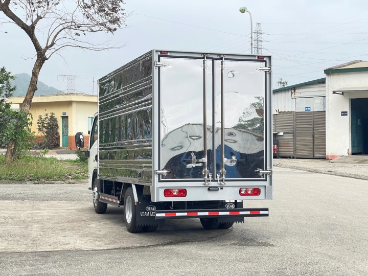 VEAM S80 THÙNG KÍN CỬA HÔNG MÀU TRẮNG