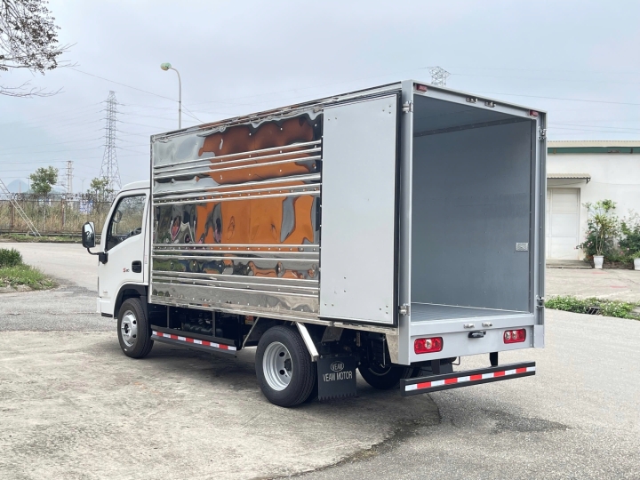 VEAM S80 THÙNG KÍN CỬA HÔNG MÀU TRẮNG