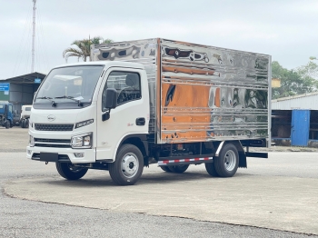 VEAM S80 THÙNG KÍN CỬA HÔNG MÀU TRẮNG