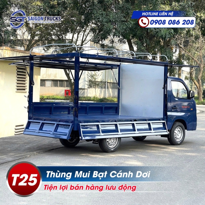 Foton T25 Thùng Kín Cánh Dơi – Lựa Chọn Hoàn Hảo Cho Kinh Doanh Lưu Động